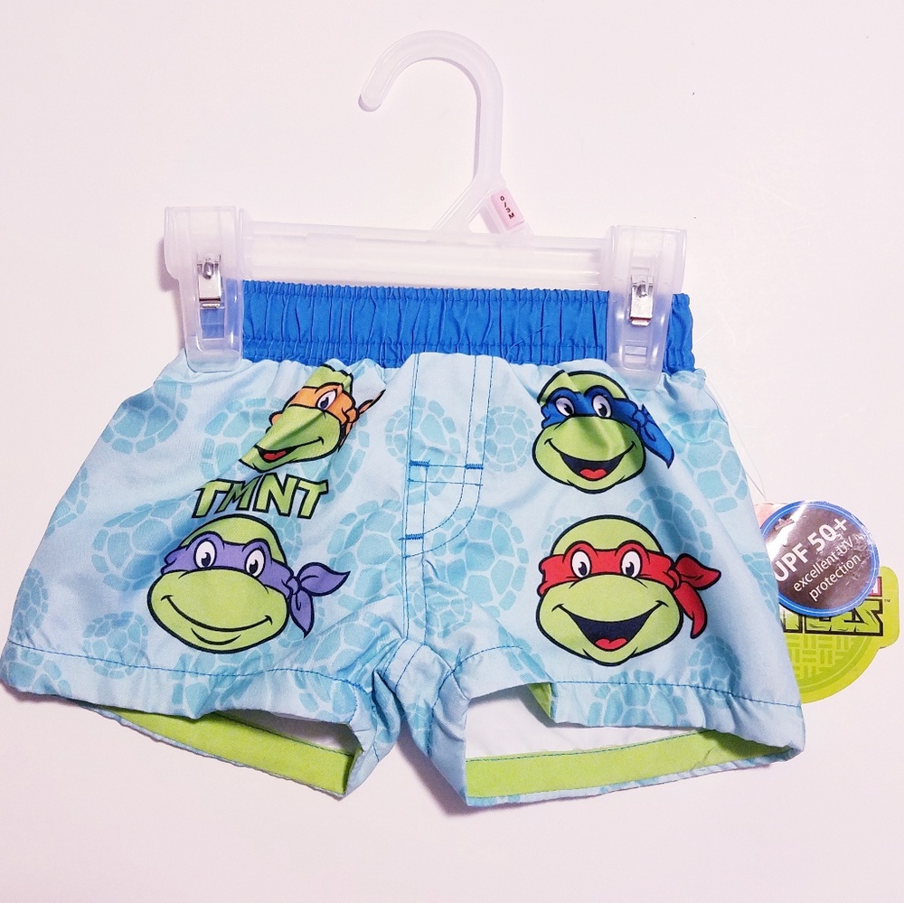 NWT Nickelodeon TMNT Infant Swim Trunks